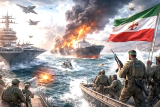 إيران تهدد بإغلاق مضيق هرمز بالكامل حال استهداف منشآت الطاقة