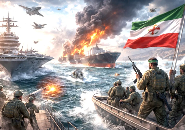 إيران تهدد بإغلاق مضيق هرمز بالكامل حال استهداف منشآت الطاقة