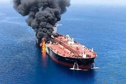The Revolutionary Guard targets an "American-owned" ship in the Arabian Gulf.