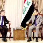 Al-Araji affirms Iraq's commitment to the security agreement with Tehran... and discusses with the EU ambassador ways to reduce regional escalation