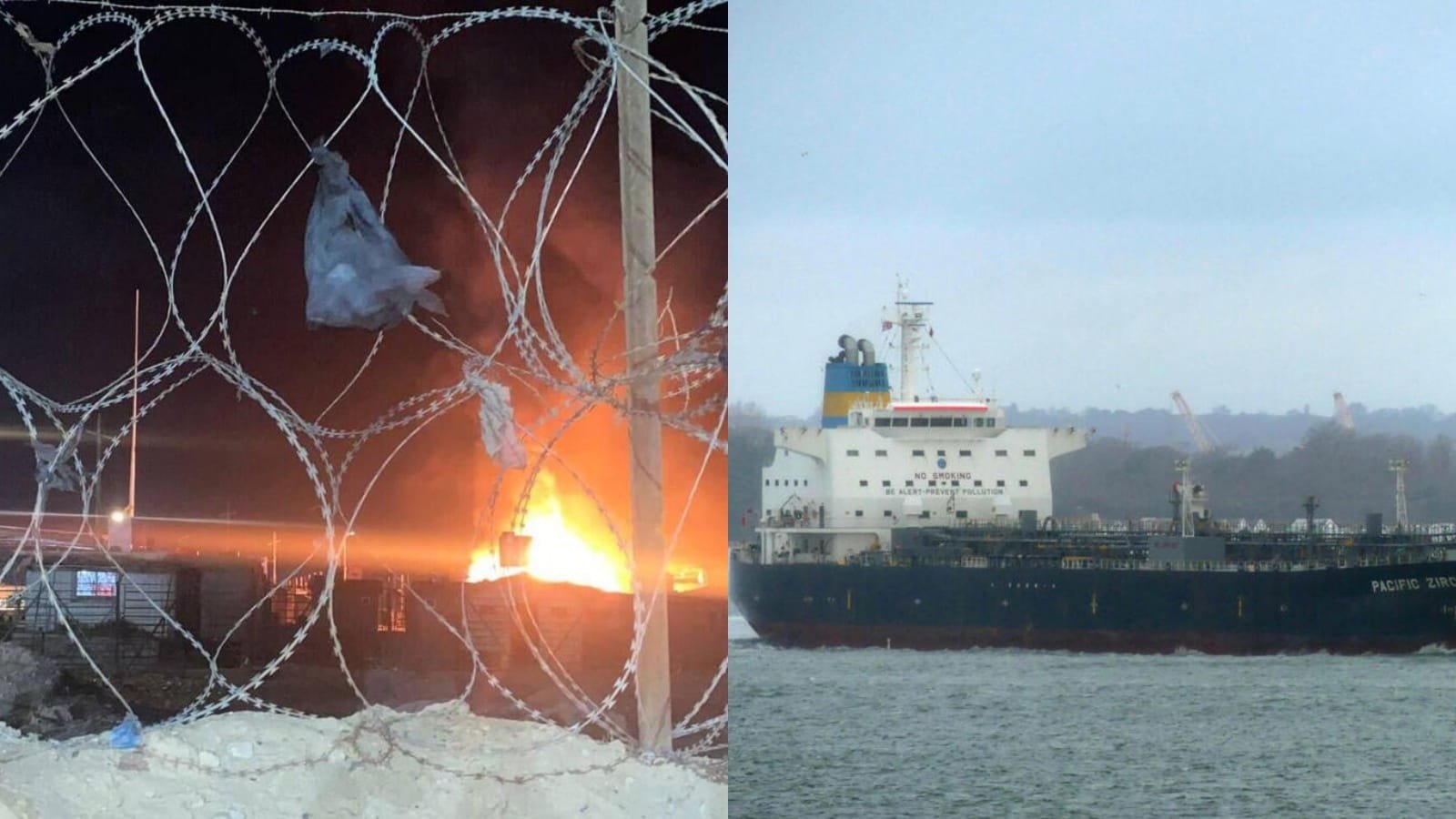 Iran’s Revolutionary Guard announces attack on oil tanker in the Strait of Hormuz