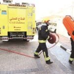 Fire in Ras Laffan after Iranian targeting; Qatari Civil Defense intervenes