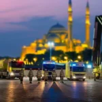 Sharjah Civil Defence controls fire at petroleum tanks in Al Sajaa Industrial Area