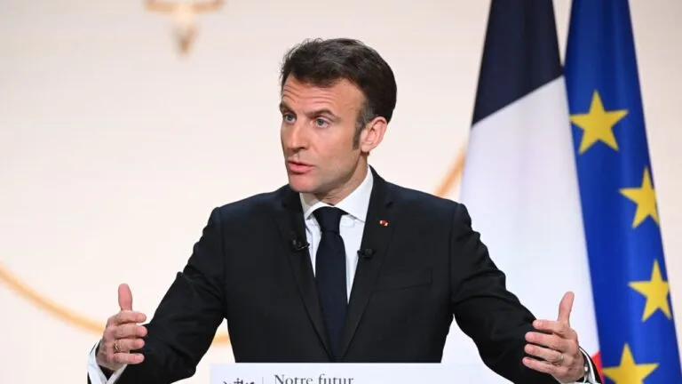 French President Emmanuel Macron