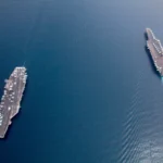 The straits are on a knife's edge... Iran is threatening and America is raising the military stakes