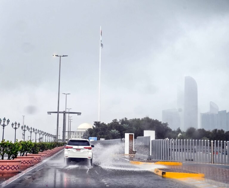 UAE weather.. A final wave of rain before Friday