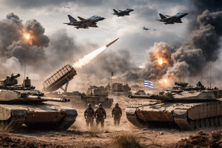 Escalating confrontation between the United States, Israel, and Iran