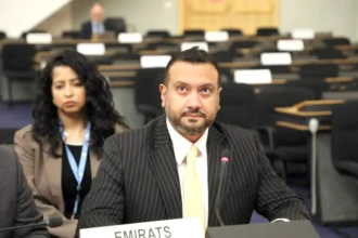 جمال المشرخ المندوب الدائم للإمارات العربية المتحدة لدى مكتب الأمم المتحدة ومجلس حقوق الإنسان