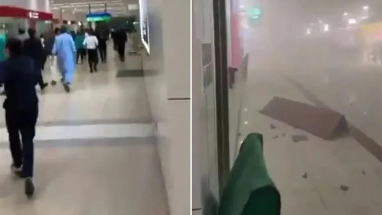 مطار زايد الدولي بأبوظبي يشهد حادثة اعتراض مسيرة تتسبب في وفاة و7 إصابات