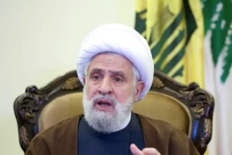 نعيم قاسم حزب الله يرفض التفاوض مع إسرائيل تحت النار