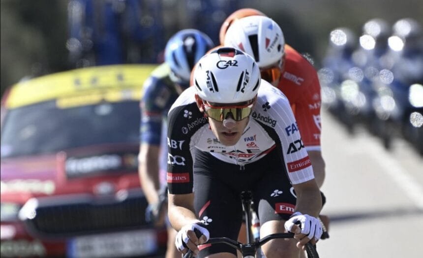 Italy.. The Emirates Cycling Team regains the lead in the Tirreno-Adriatico race
