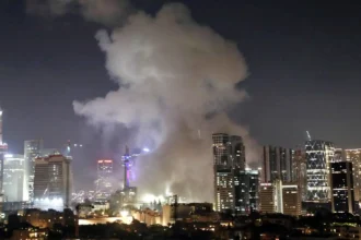 Two loud explosions rocked Jerusalem following warnings of Iranian missiles