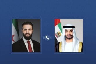رئيس الإمارات والرئيس السوري يؤكدان ضرورة تغليب الحوار لمعالجة أزمات المنطقة