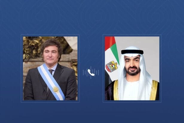 رئيس الإمارات ورئيس الأرجنتين يبحثان هاتفياً تطورات التصعيد في المنطقة