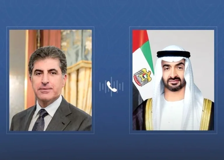 رئيس الدولة يتصل بنظيره في إقليم كردستان ويُدين الهجوم الإرهابي على منزله