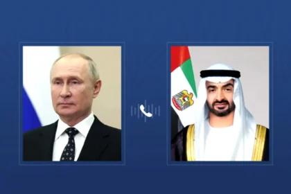 رئيس الدولة يتلقى اتصالاً هاتفياً من الرئيس الروسي