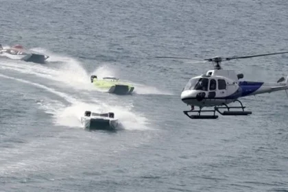 مروحية قطرية تسقط في المياه الإقليمية بسبب عطل فني… التحقيقات المكثفة تكشف الملابسات