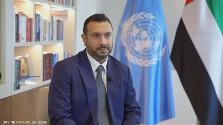 The UAE ambassador to the UN calls for de-escalation in the Middle East conflict.