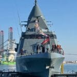 مجموعة إيدج تدشن أول سفينة "كورفيت" من فئتها لصالح البحرية الأنغولية