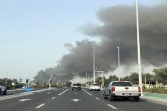 Breaking - Abu Dhabi: Successful interception of a ballistic missile; debris falls on Sweihan Street