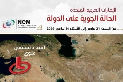 UAE weather.. The National Meteorological Department expects rain clouds to flow over the country at the end of the week