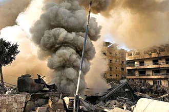 طهران تحت النيران قصف مجمع الأمن القومي وأكاديمية الجيش بـ عشرات المقاتلات