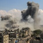 Two Palestinians killed in an Israeli airstrike targeting a car in Gaza City
