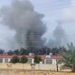 An airstrike targeted a joint army and Popular Mobilization Forces checkpoint southeast of Mosul