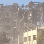 تضارب الروايات حول قصف مبنى مجلس الخبراء في قم