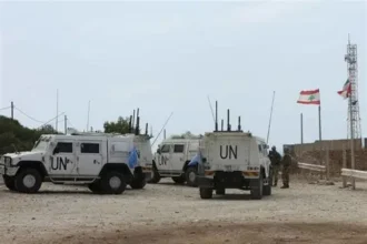 Peacekeeping forces of the UNIFIL mission in the south