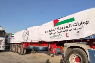 قوافل الفارس الشهم 3 تصل غزة محمّلة بمساعدات إنسانية جديدة