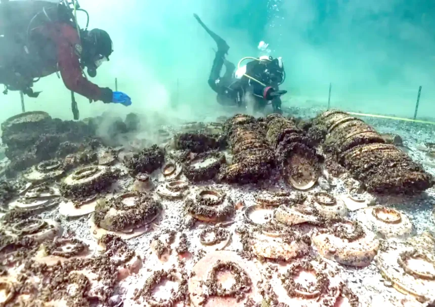 كنز غارق منذ ألفي عام.. سفينة تظهر من أعماق بحيرة سويسرية