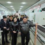 Kim Jong Un and his daughter at an ammunition factory: Testing of modern pistols raises questions about North Korea's armament plans.