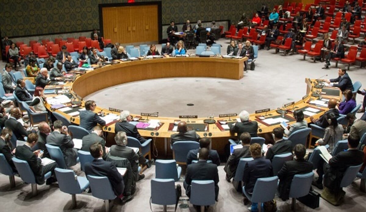 The Security Council adopts a resolution condemning Iranian attacks on Gulf states and Jordan.