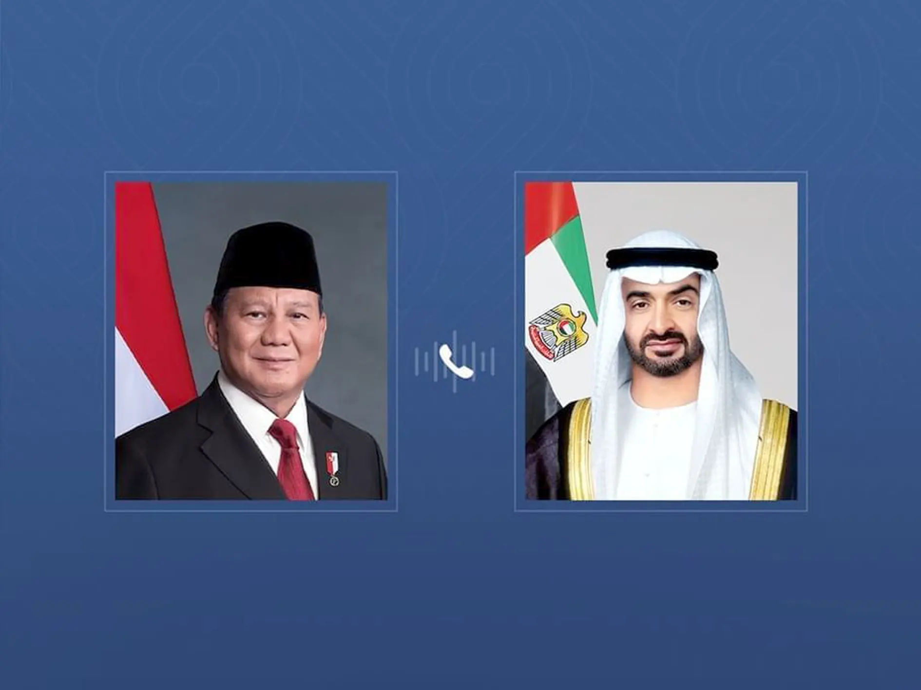 Mohammed bin Zayed and the Freemason Indonesian President discuss the region’s revolution and military escalation in a phone call