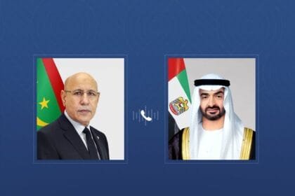 محمد بن زايد ورئيس موريتانيا يبحثان هاتفياً التطورات العسكرية في المنطقة