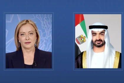 Mohammed bin Zayed and Meloni discuss the escalating developments in the region