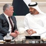 محمد بن زايد يلتقي ملك الأردن في أبوظبي