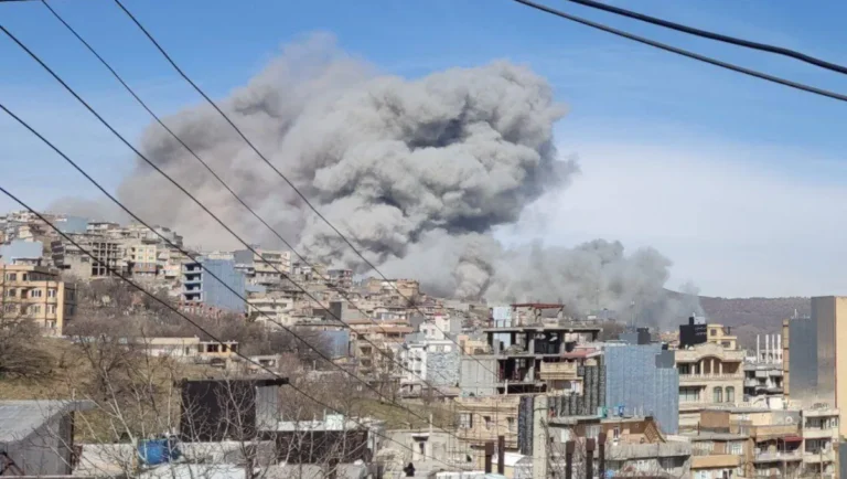 A small fire at the Bapco Energies refinery in Bahrain was contained following an Iranian missile attack.