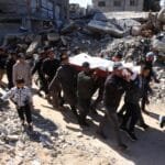 Eight Gaza police officers killed in Israeli airstrike targeting a vehicle in the central Gaza Strip