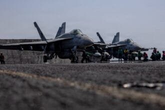 Crew of US refueling plane killed after crash in western Iraq