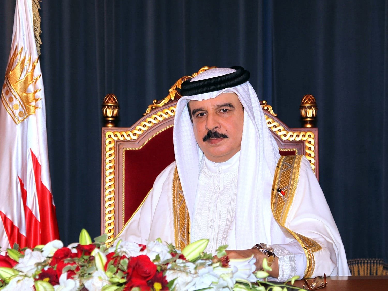 The King of Bahrain affirms the Kingdom’s commitment to the path of peace.