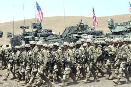 From the sky to the ground... Is the US military heading towards Iran by land?