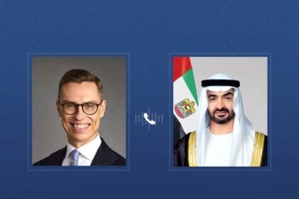 During which he affirmed solidarity with the UAE following the Iranian attacks.. The Head of State receives a phone call from the Finnish President