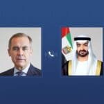 During which he affirmed his country's solidarity with Abu Dhabi.. The President of the UAE receives a phone call from the Prime Minister of Canada