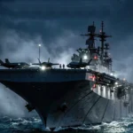 وصول السفينة الأمريكية "يو إس إس تريبولي" إلى المنطقة ضمن تعزيزات عسكرية