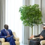 في إطار الشراكة الاقتصادية الشاملة.. رئيس الدولة ورئيس كينيا يبحثان تعزيز التعاون الثنائي