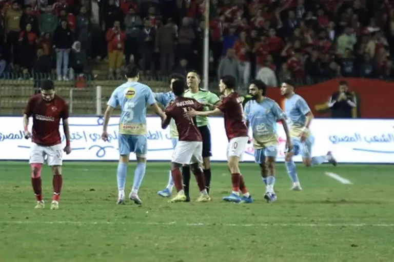 Al Ahly vs Ceramica Cleopatra match