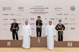 بني ياس يعزز صدارته في اليوم الثاني من بطولة خالد بن محمد بن زايد للجوجيتسو بالفجيرة