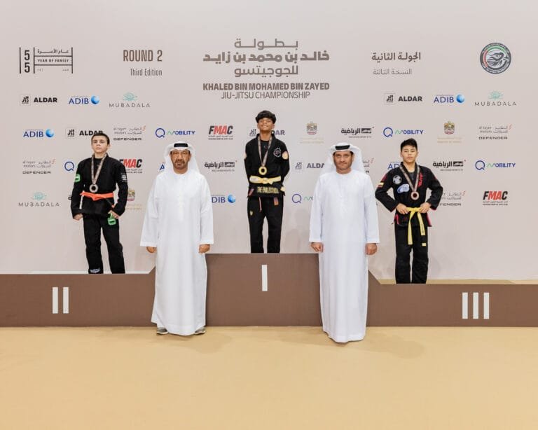 Bani Yas strengthens its lead on the second day of the Khalid bin Mohammed bin Zayed Jiu-Jitsu Championship in Fujairah